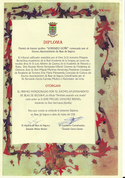 DIPLOMA "I CONCURSO HUMOR GRAFICO LORENZO GOÑI"