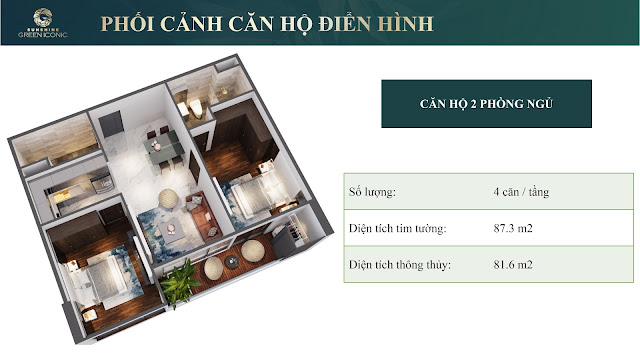 thiết kế giá bán căn hộ dự án chung cư Sunshine Green Iconic Phúc Đồng Long Biên Hà Nội