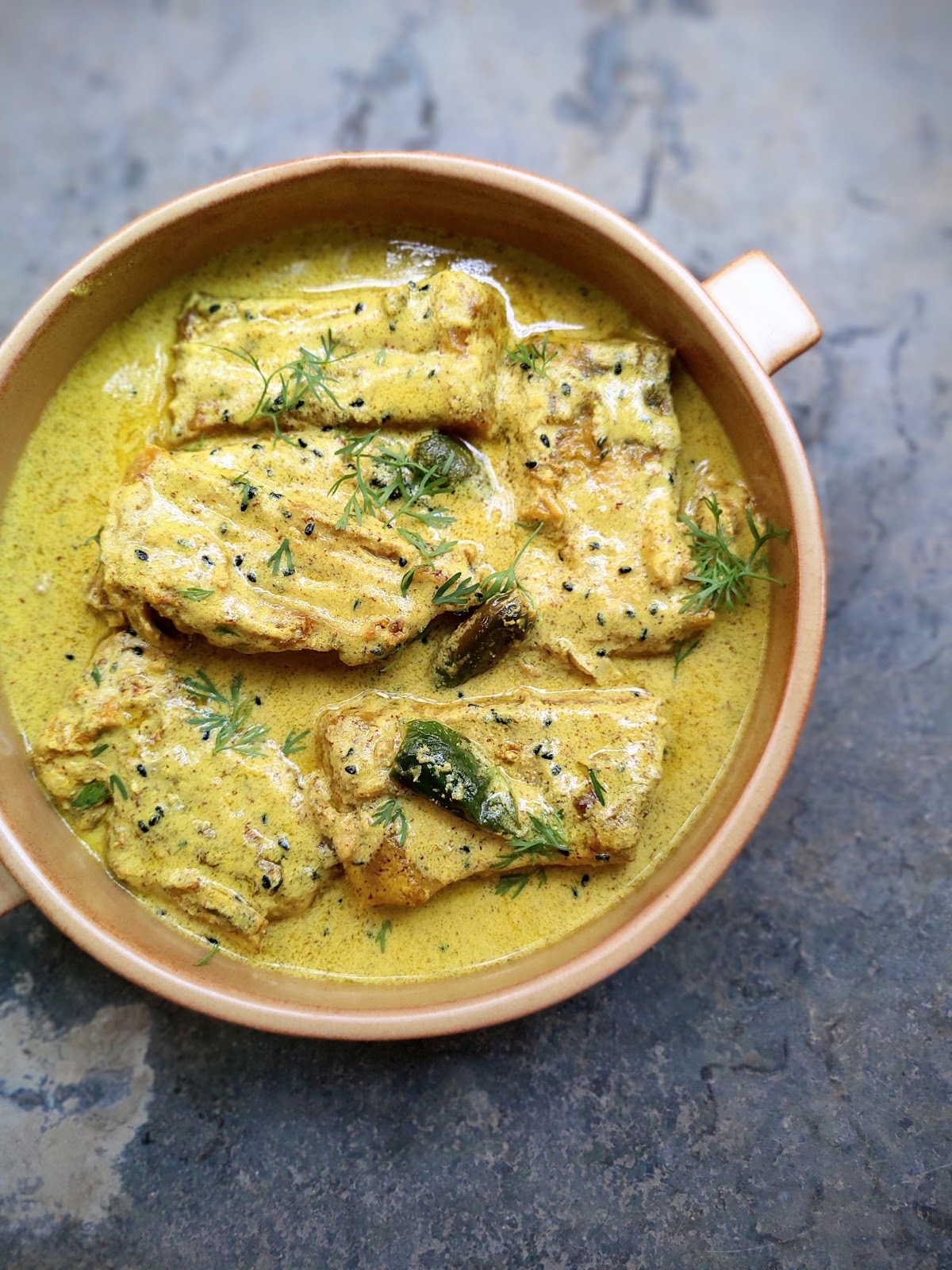 euphoRHEA Sorse Katla Catla Fish in Mustard Sauce