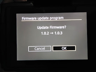 Cara Update firmware canon EOS M50 ke versi terbaru