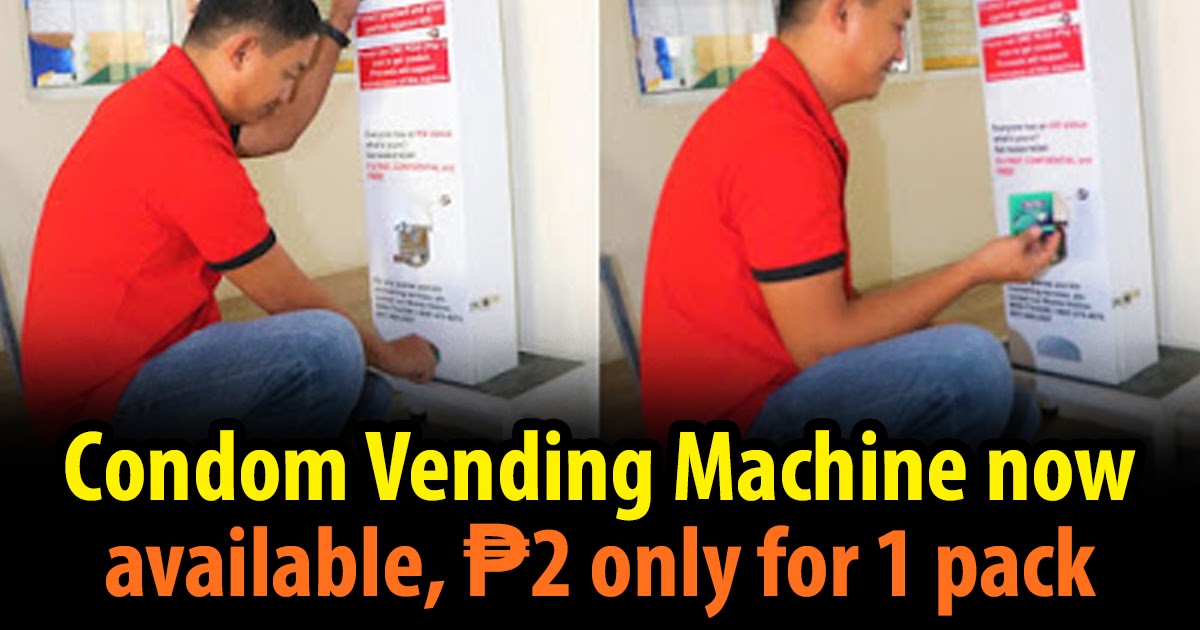 LOOK Condom Vending Machine now available in Bontoc, ₱2 only for 1