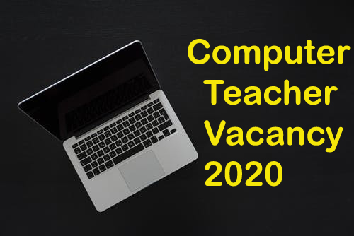 Computer Teacher Vacancy in Rajasthan