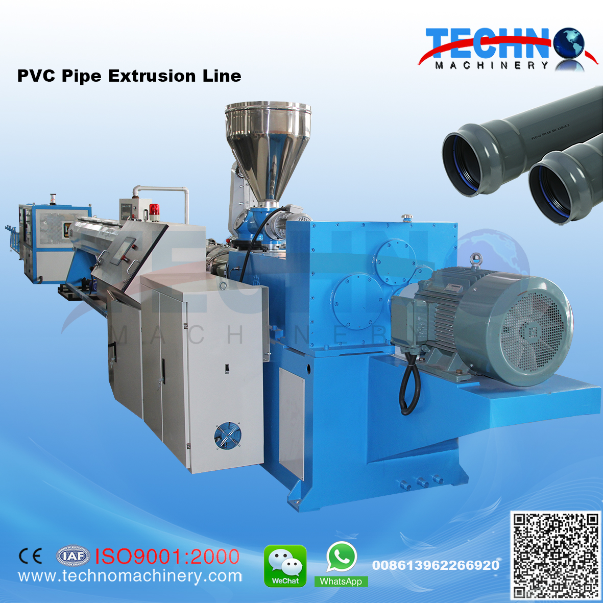 PVC Pipe Extrusion Line