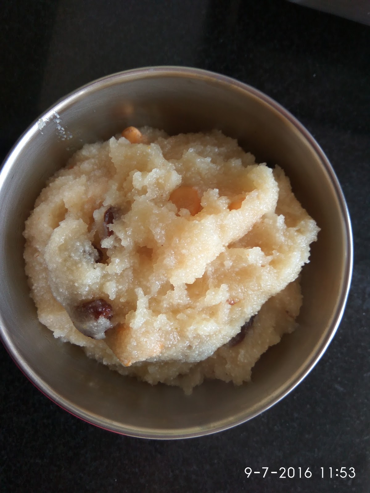 How to make rava/semolina kesari?
