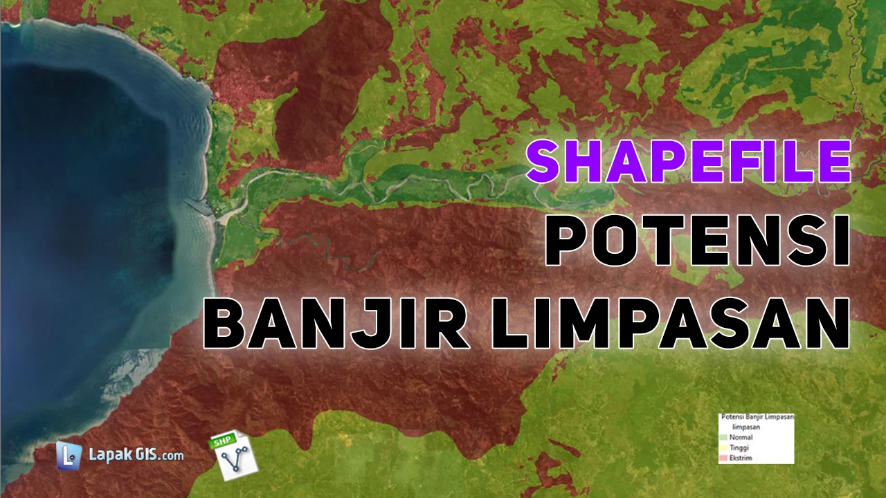 SHP Peta Potensi Banjir Limpasan