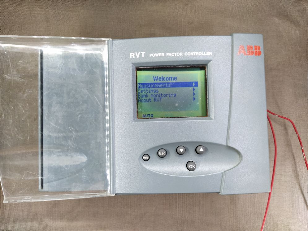 ABB RVT POWER FACTOR CONTROLLER RVT 121/5A 100440V