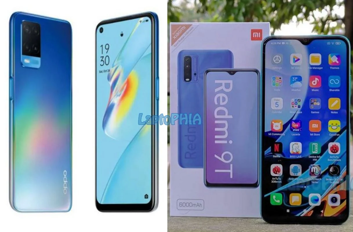 Komparasi Oppo A54 vs Xiaomi Redmi 9T: Mending Mana?