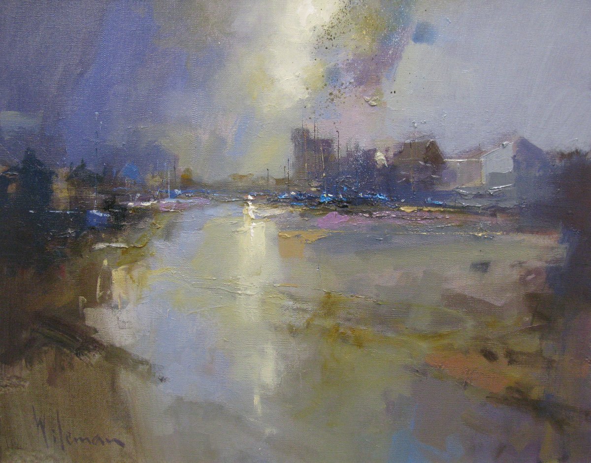 Peter Wileman Two Past Presidents of the Royal Institute of Oil Painters