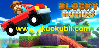 Blocky Roads v1.3.7 Mod 9 Araba Senin 3D Hileli Apk Son Sürüm 2020