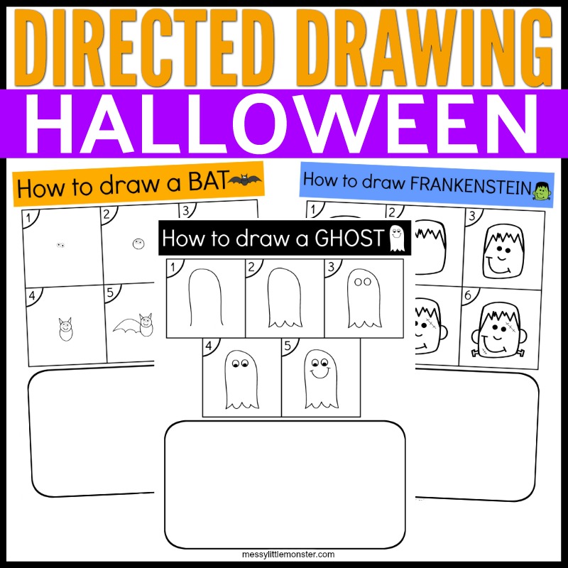 Halloween drawing for kids