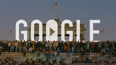 جوجل يحتفل بالذكرى ال25 لسقوط جدار برلين 