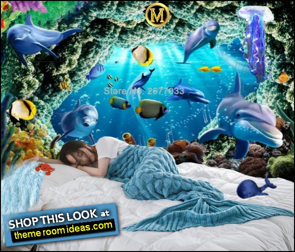 Decorating theme bedrooms Maries Manor underwater bedroom ideas