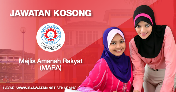 jawatan kosong Majlis Amanah Rakyat (MARA) 2019