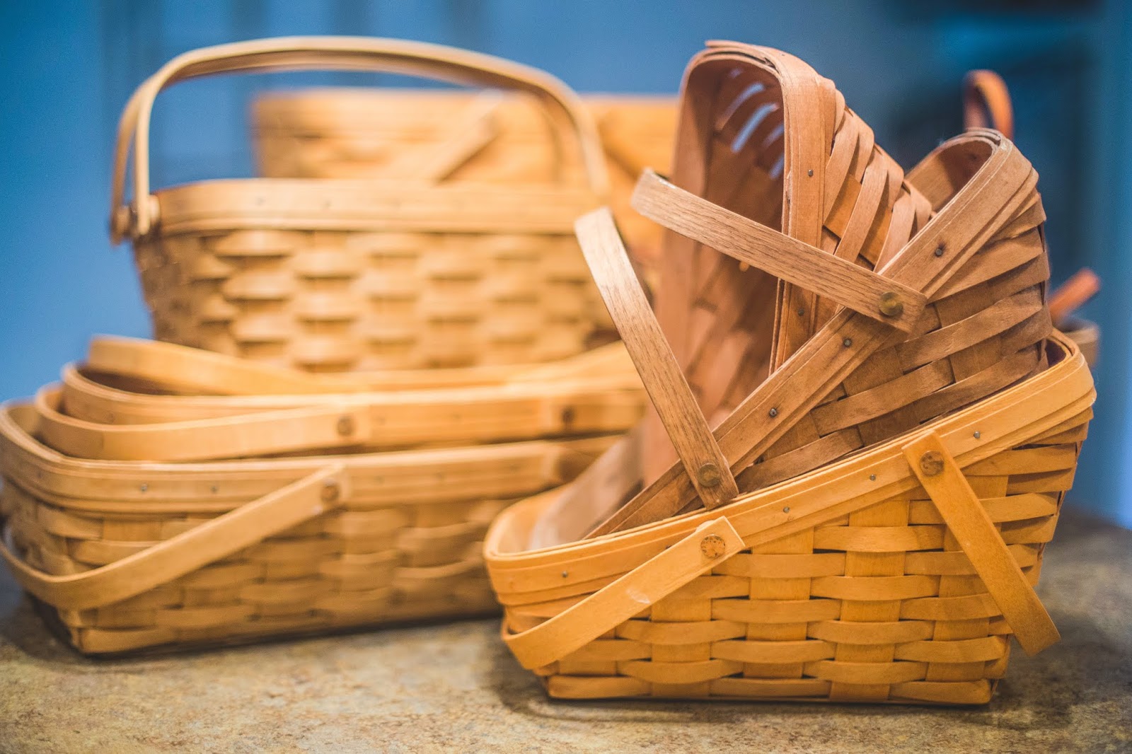 Decorating With Longaberger Baskets