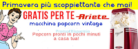 Casa Henkel ti regala la macchina popcorn Vintage Ariete Logo Casa Henkel ti regala la macchina popcorn Vintage Ariete