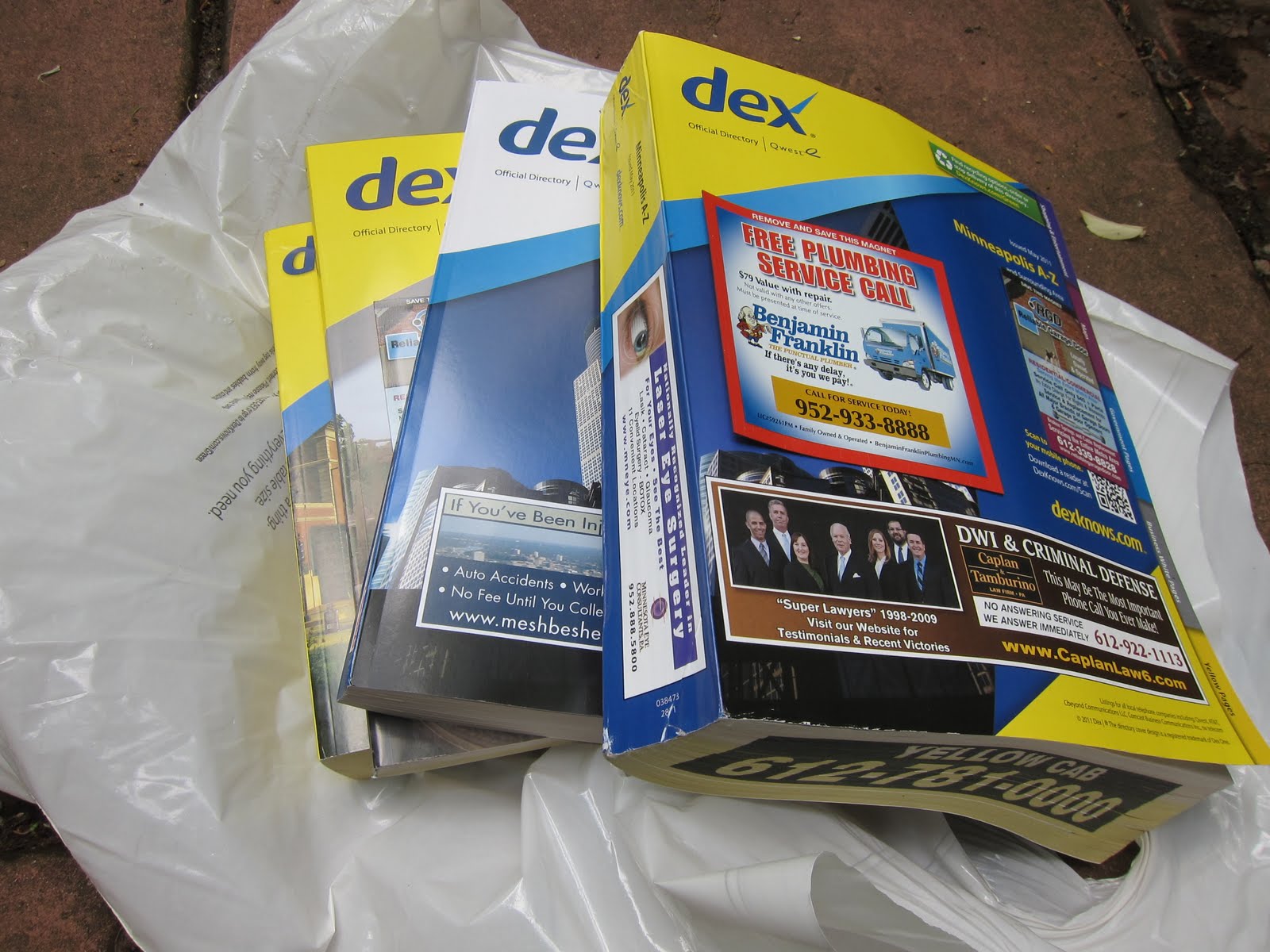 the trashbasher: Opting out of MORE phone books