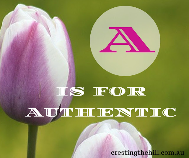 A-Z series - positive personality traits - A is for Authentic