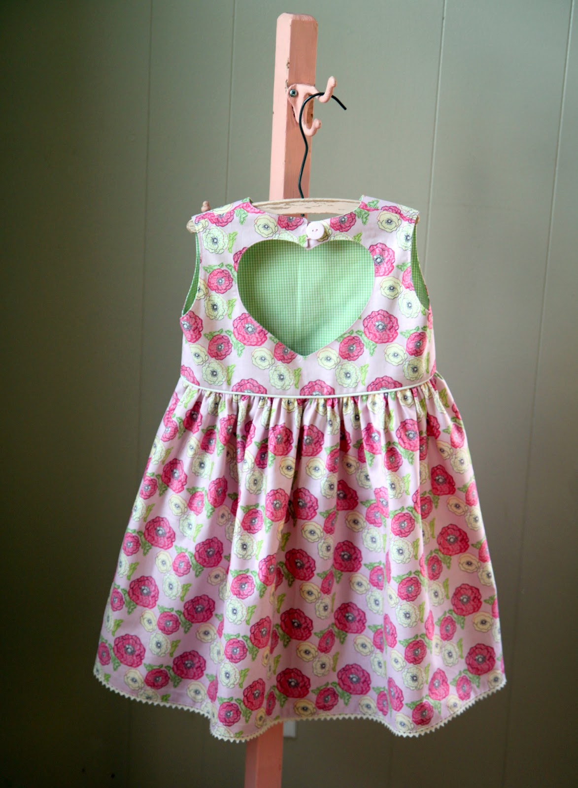 Sweetheart Dress Pattern - The Cottage Mama