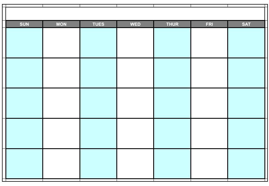 Free Blank Calendar Grid Printable Example Calendar Printable - Riset