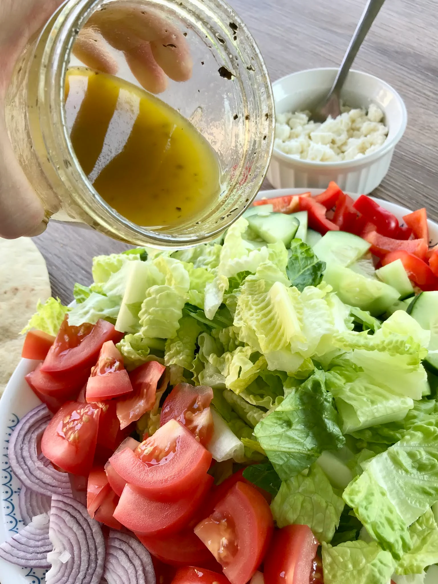 5-Minute Greek Salad Dressing « Clean & Delicious
