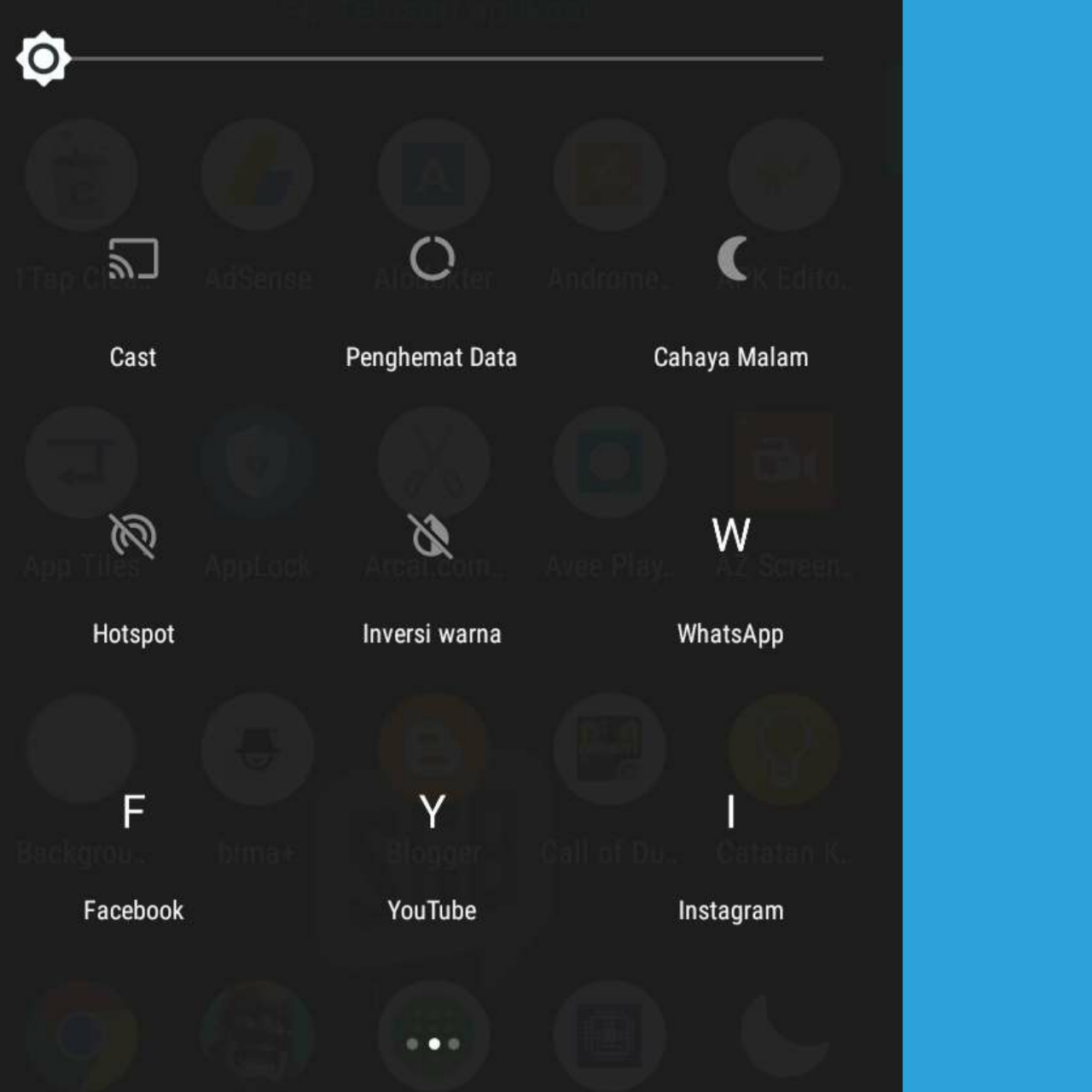 Cara Menambahkan Aplikasi Di Status Bar Android