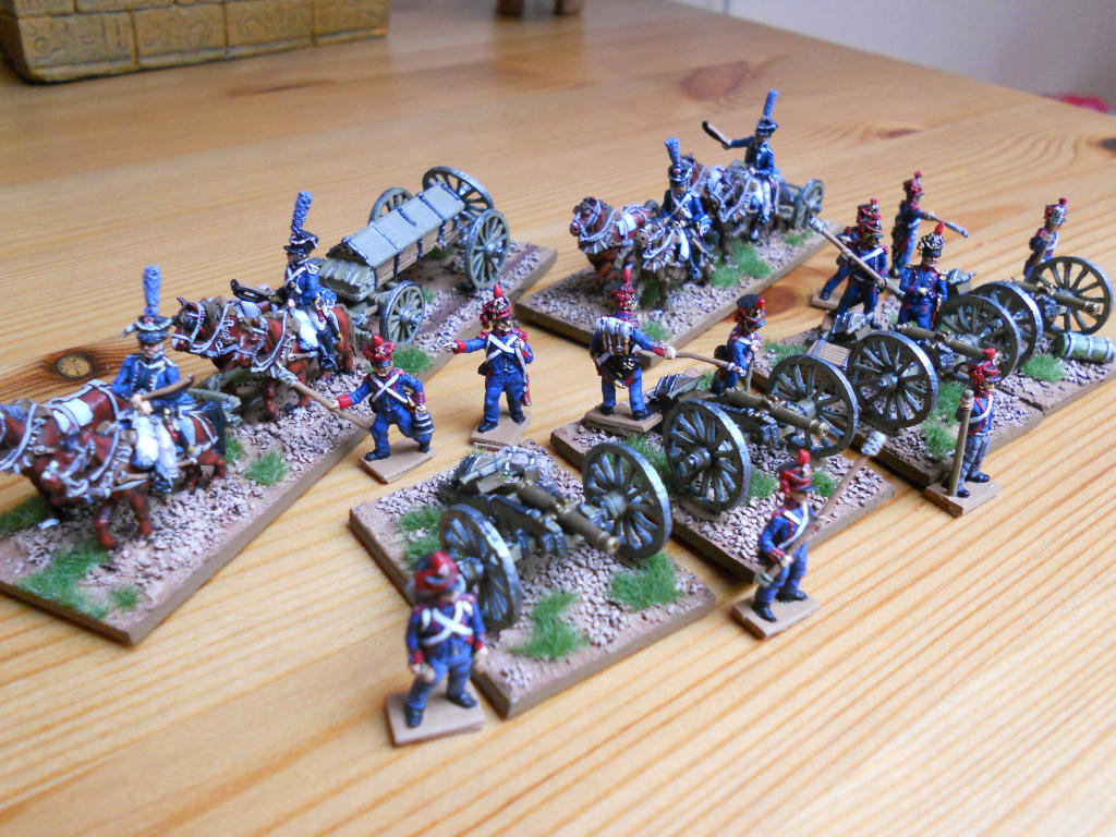 Figurines Artillerie Française 1er Empire 1/72 - Mars 72016 - Figurines Historiques Peintes Ou à Peindre