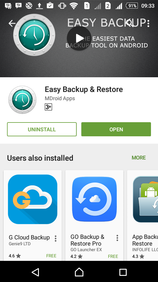easy backup and restore easy backup and restore