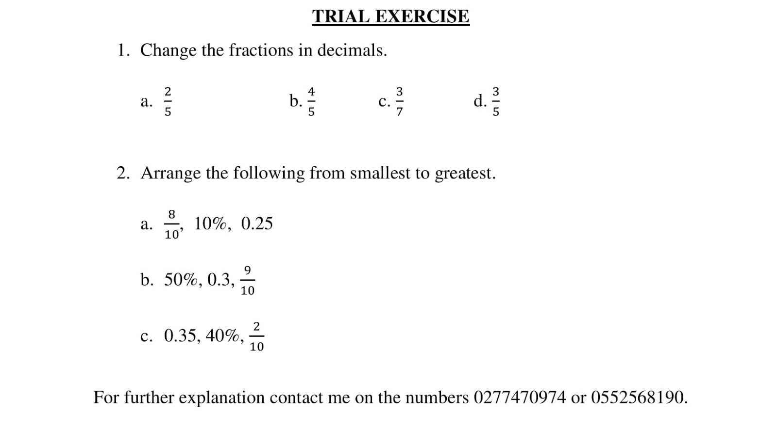 MATHS