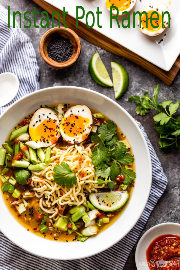 Instant Pot Ramen happy cook