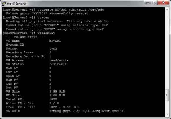 Linux Superuser: LVM Part 2: Creating PV, VG and LV