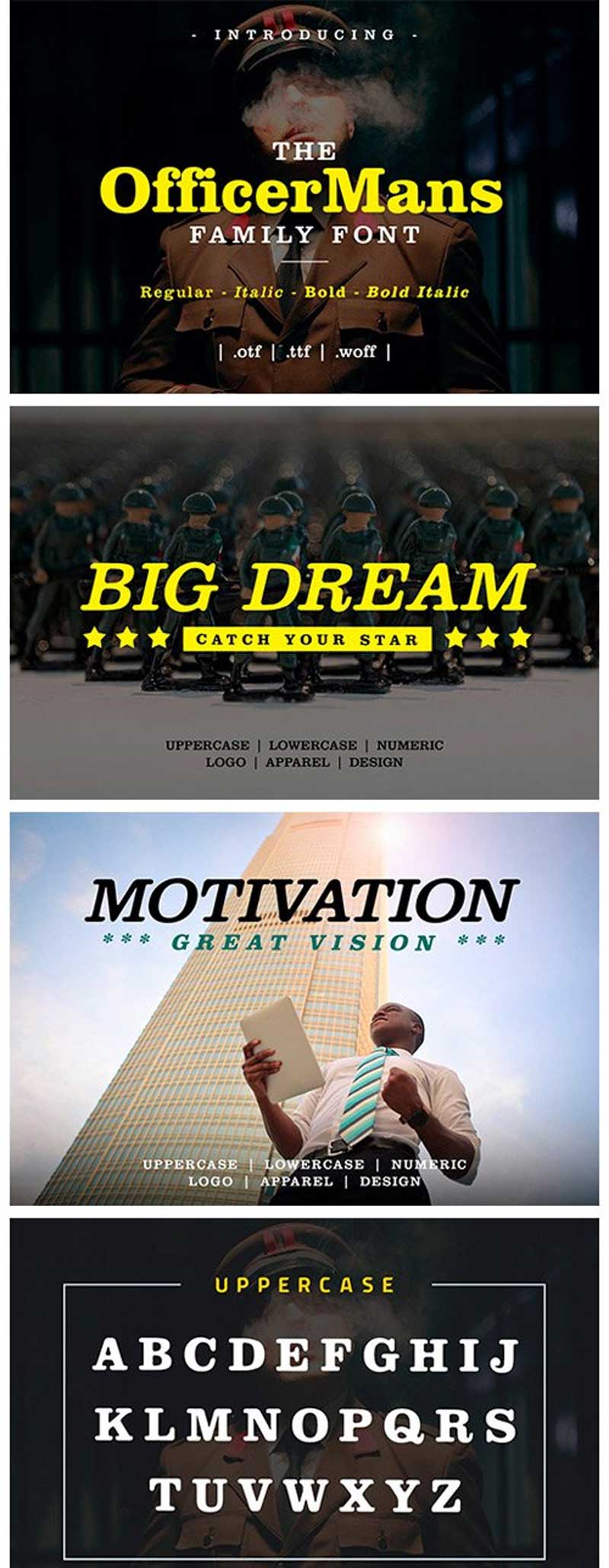 CM - Officer Mans Family Font 5535284 2 fghrfdghd