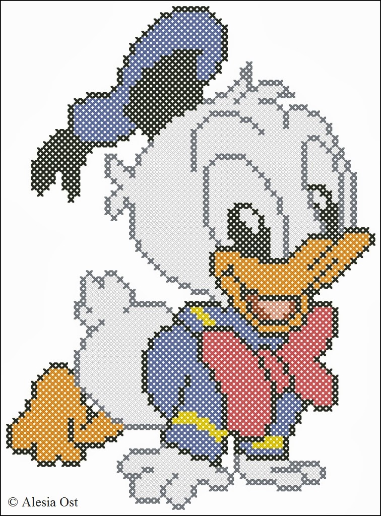 XStitch Magic Baby Donald