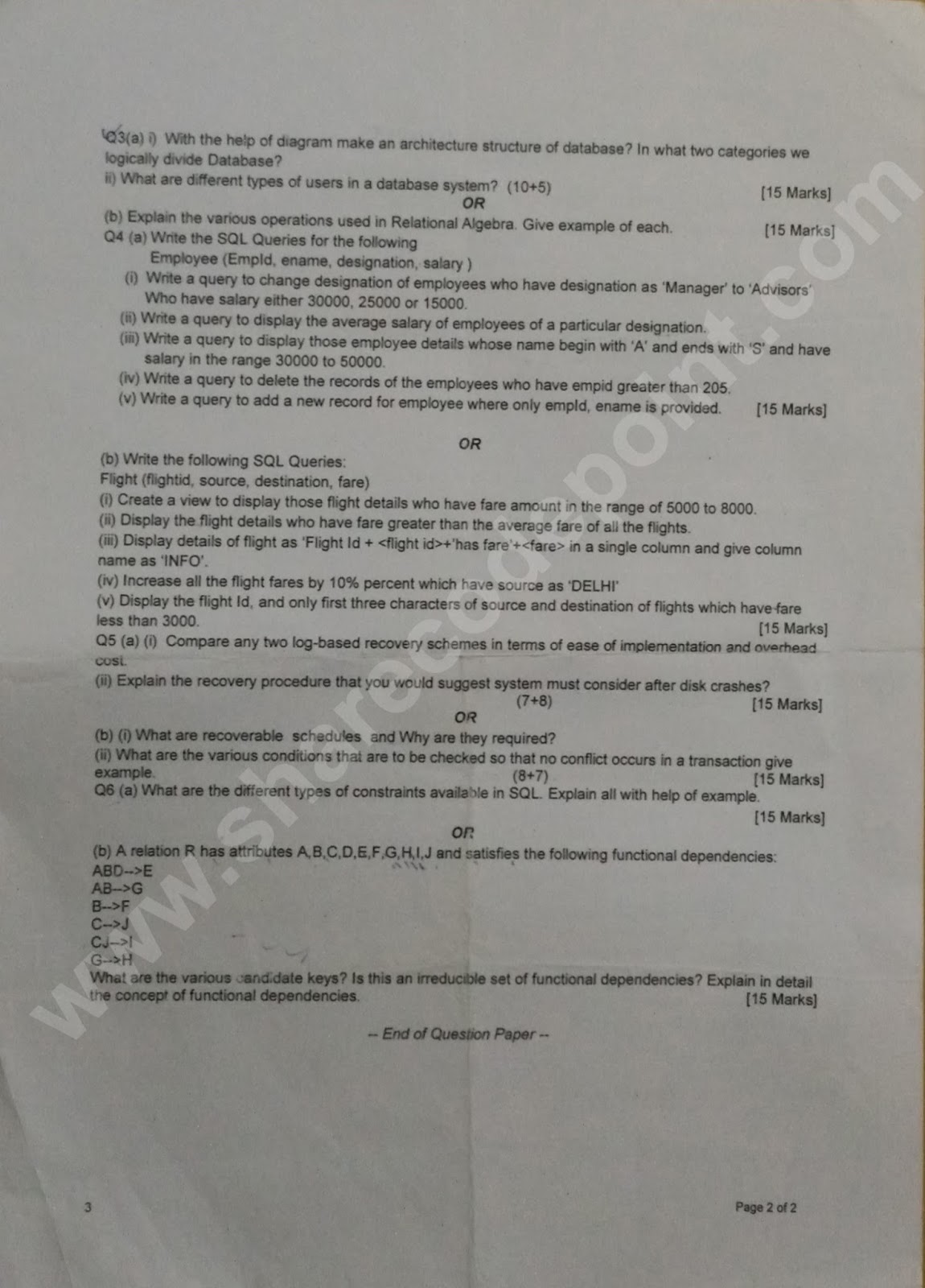 Database term paper picture