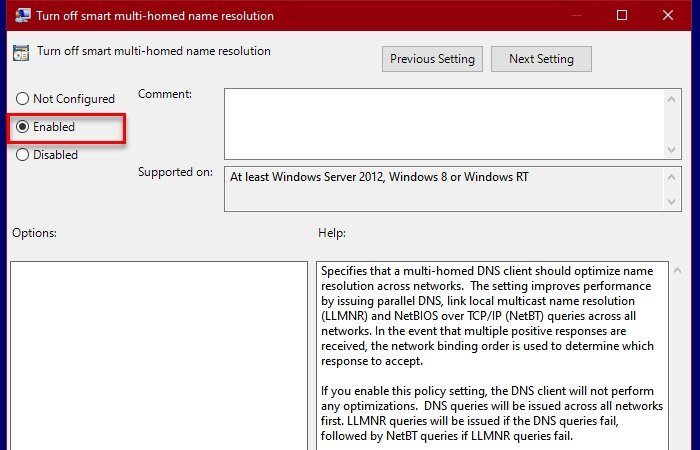 schakel NetBIOS- en LLMNR-protocollen uit via GPO