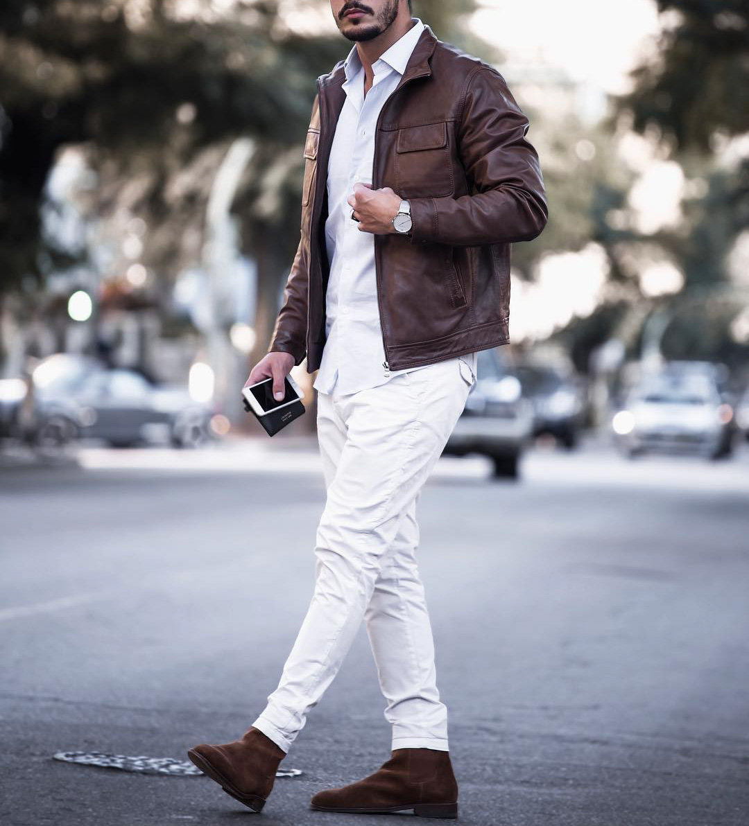 Leather Jacket + 😎 Chelsea Boots !! 😋 | MondayFashion™ | Men's Fashion