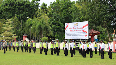 Polres Bangkalan Gelar Ops Lilin Semeru, Jelang Natal dan Tahun Baru 2021