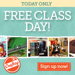 Learn A New Craft With Craftsy Free Class Day 5 18 Only