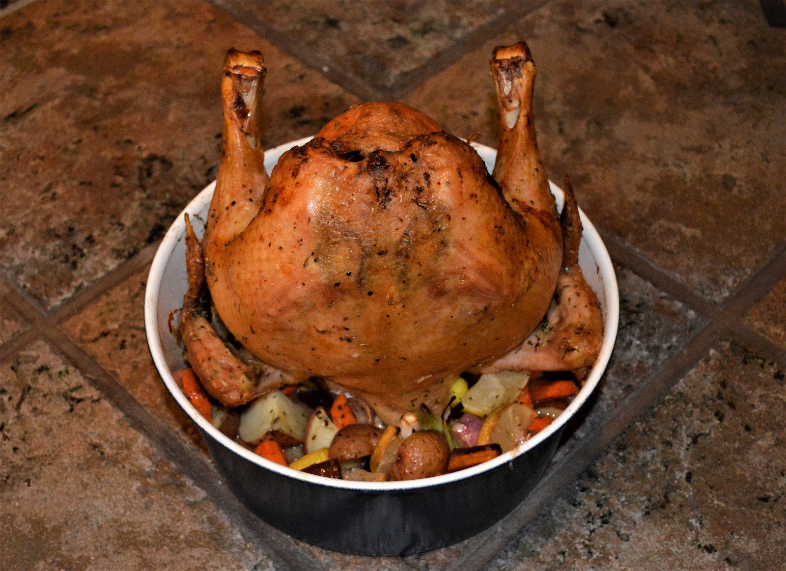 Kreative Kitchen Bundt Pan Roasted Chicken