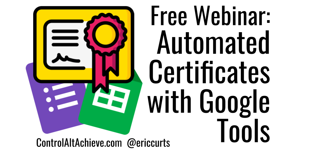 Control Alt Achieve: Eye Chart Templates and Activities with Google Tools