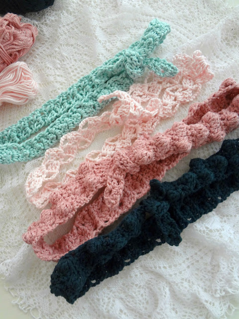 Summer Headbands - crochet pattern release