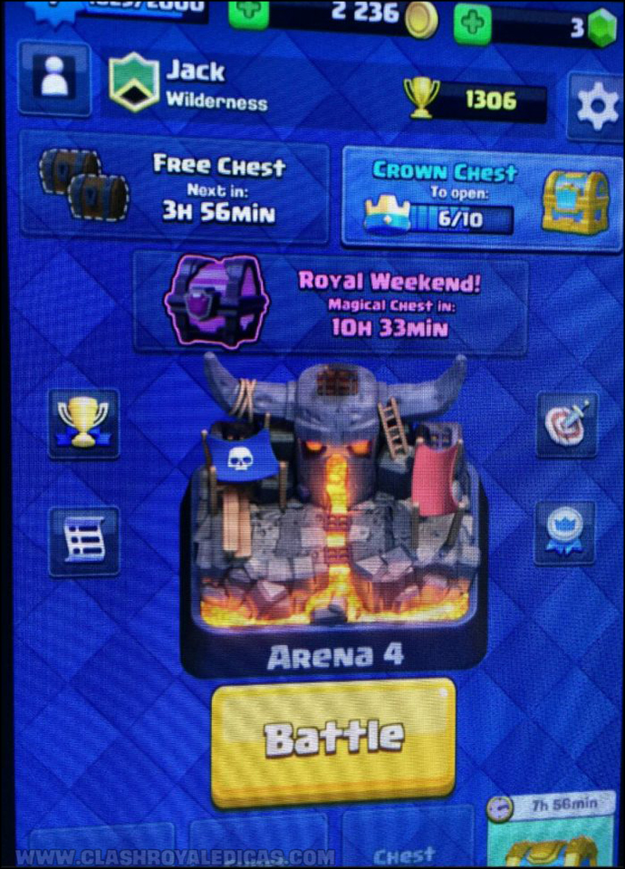 Baú Mágico Grátis semanalmente em Clash Royale?! Falso Rumor! | 2