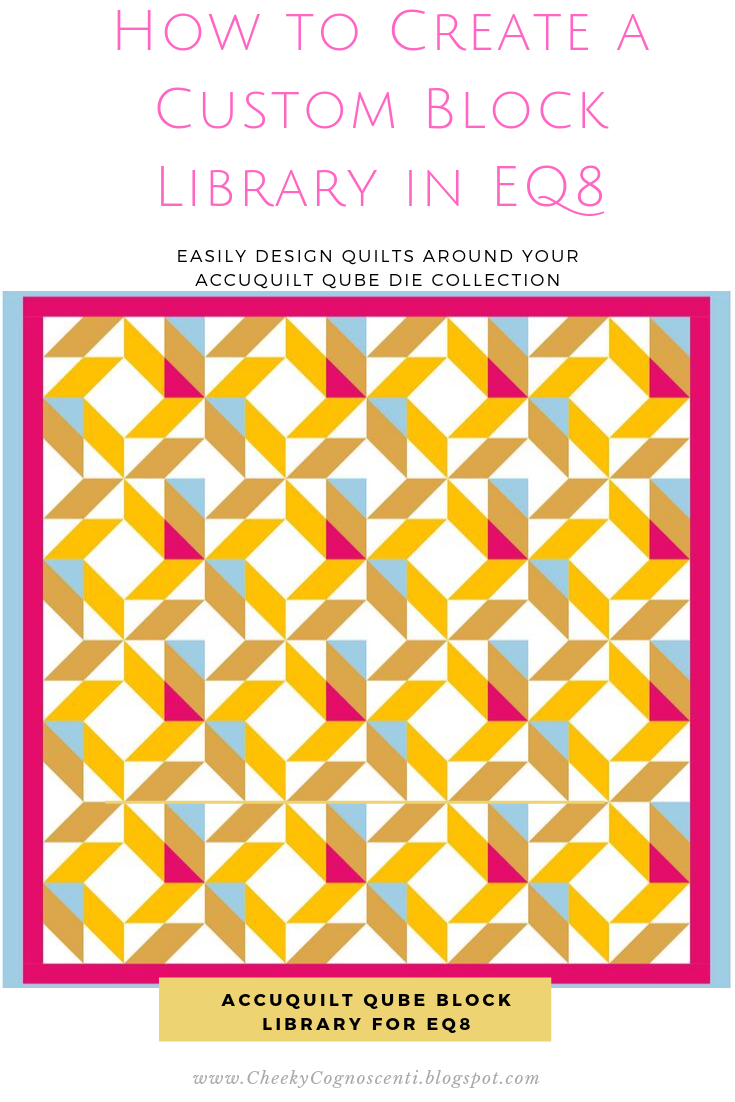 Rebecca Grace Quilting How to Create a Custom Block Library in EQ8 for