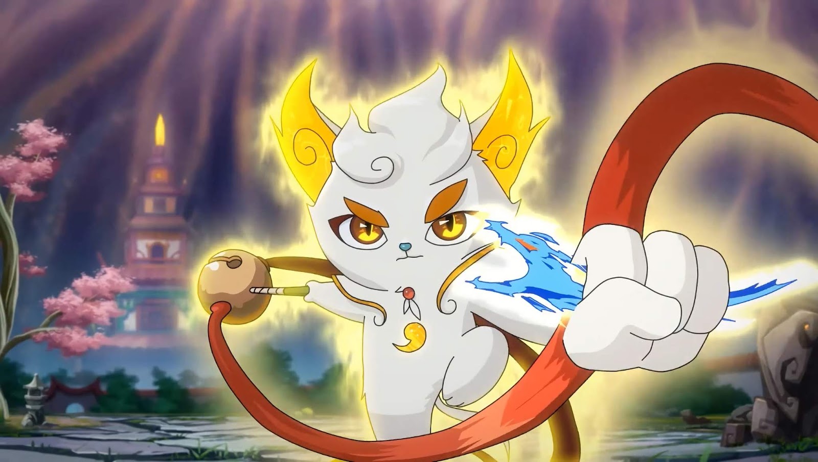 Jing Ju Cats HD Wallpaper