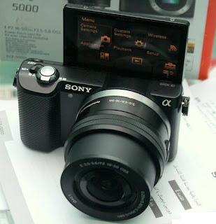 Kamera Mirrorless Sony a5000 Wi-Fi Fullset