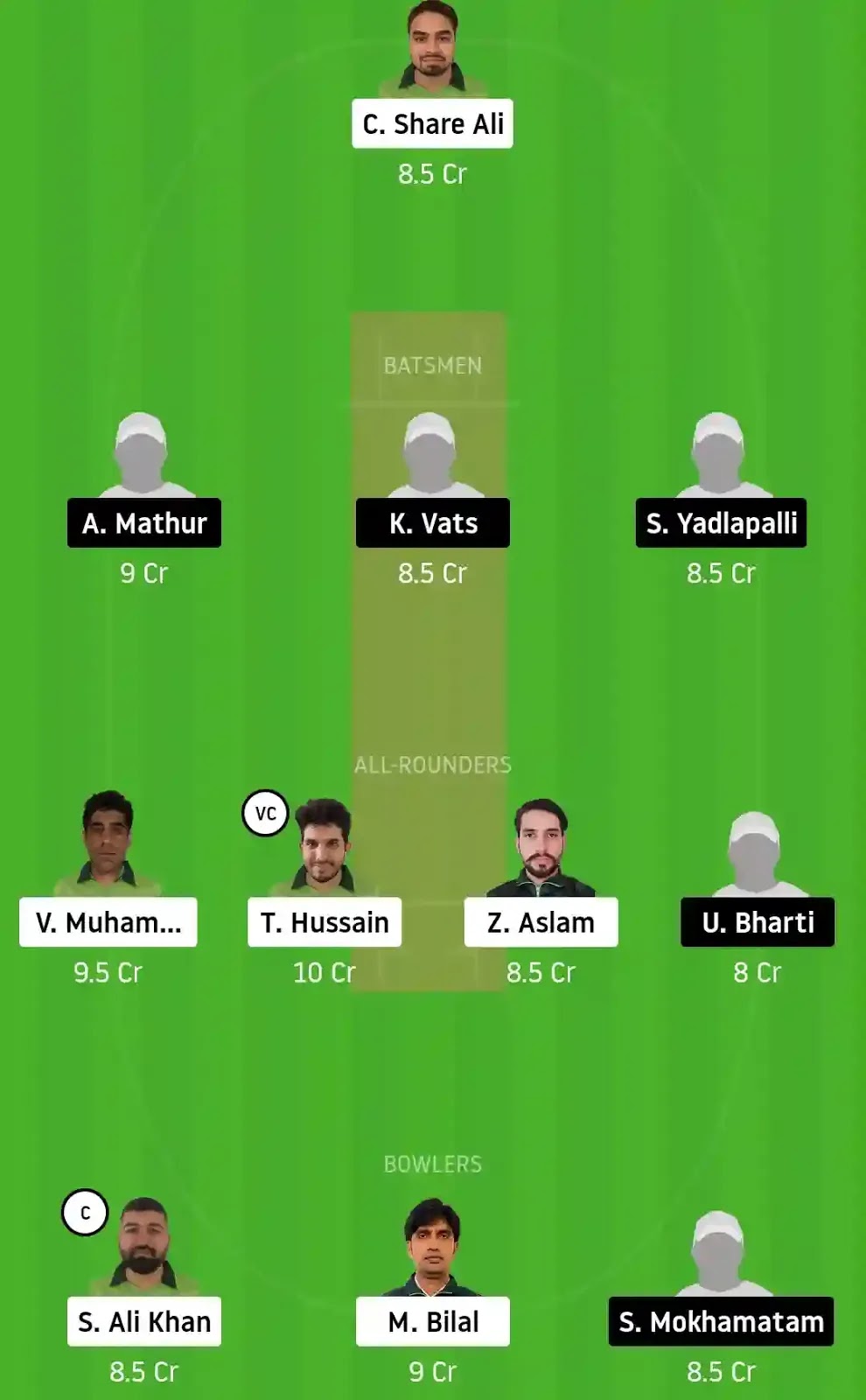 PF vs STO Dream11