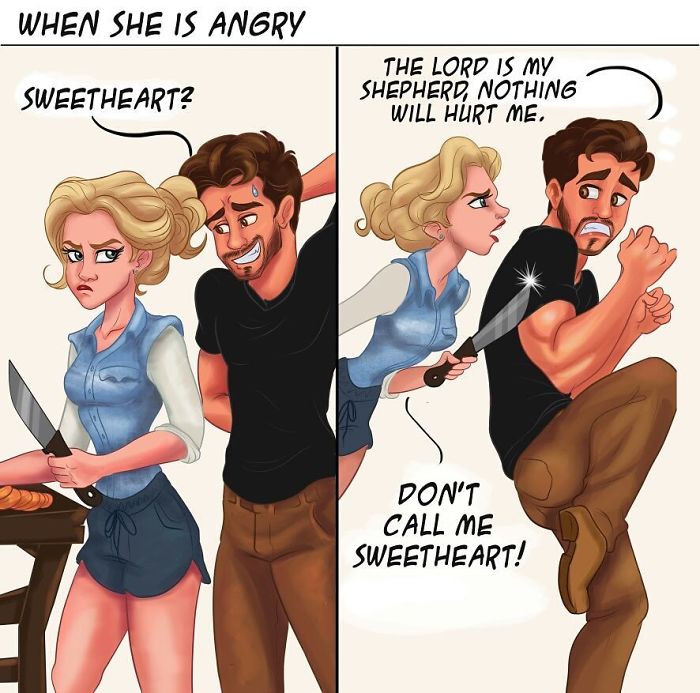 30 Fascinating Comics That Show What It's Like To Be In A Romantic Relationship