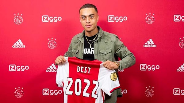 Oficial: El Ajax renueva hasta 2022 a Sergiño Dest