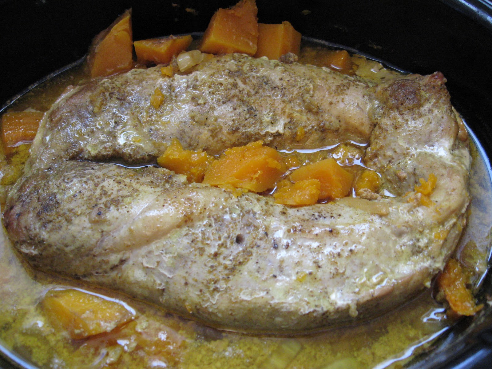 Recettes de Flipp: Curry de filets de porc au lait de coco et courges