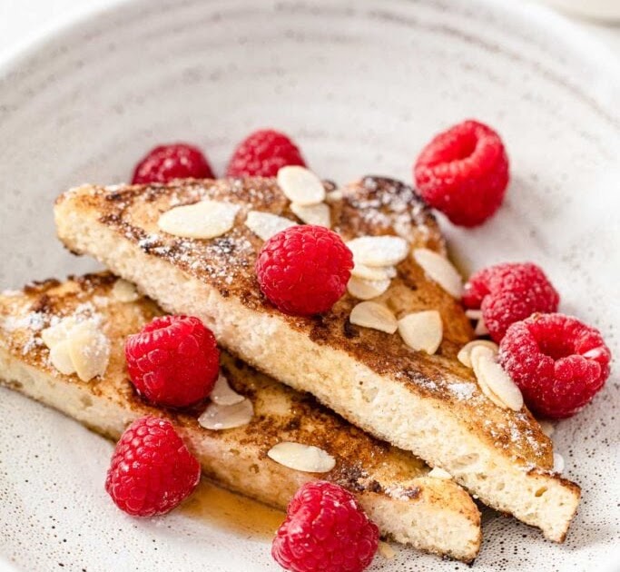 LOW CARB KETO FRENCH TOAST RECIPE