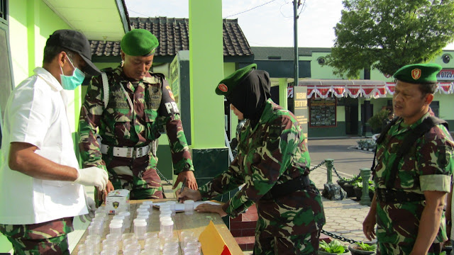 P4GN Kodim Sragen Gelar Tes Urine, Ini Hasilnya P4GN Kodim Sragen Gelar Tes Urine, Ini Hasilnya